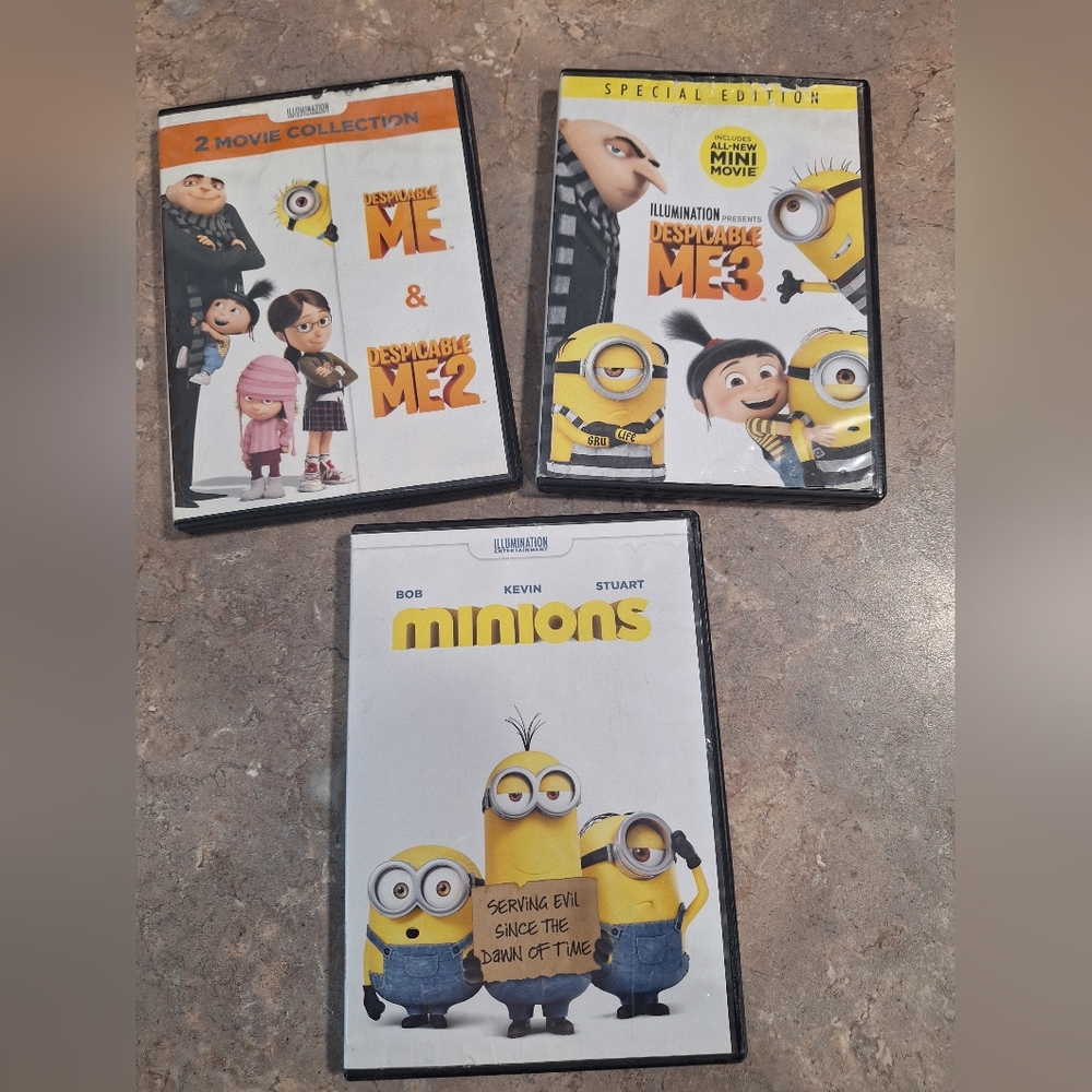 Despicable Me and Minions DVD Collection